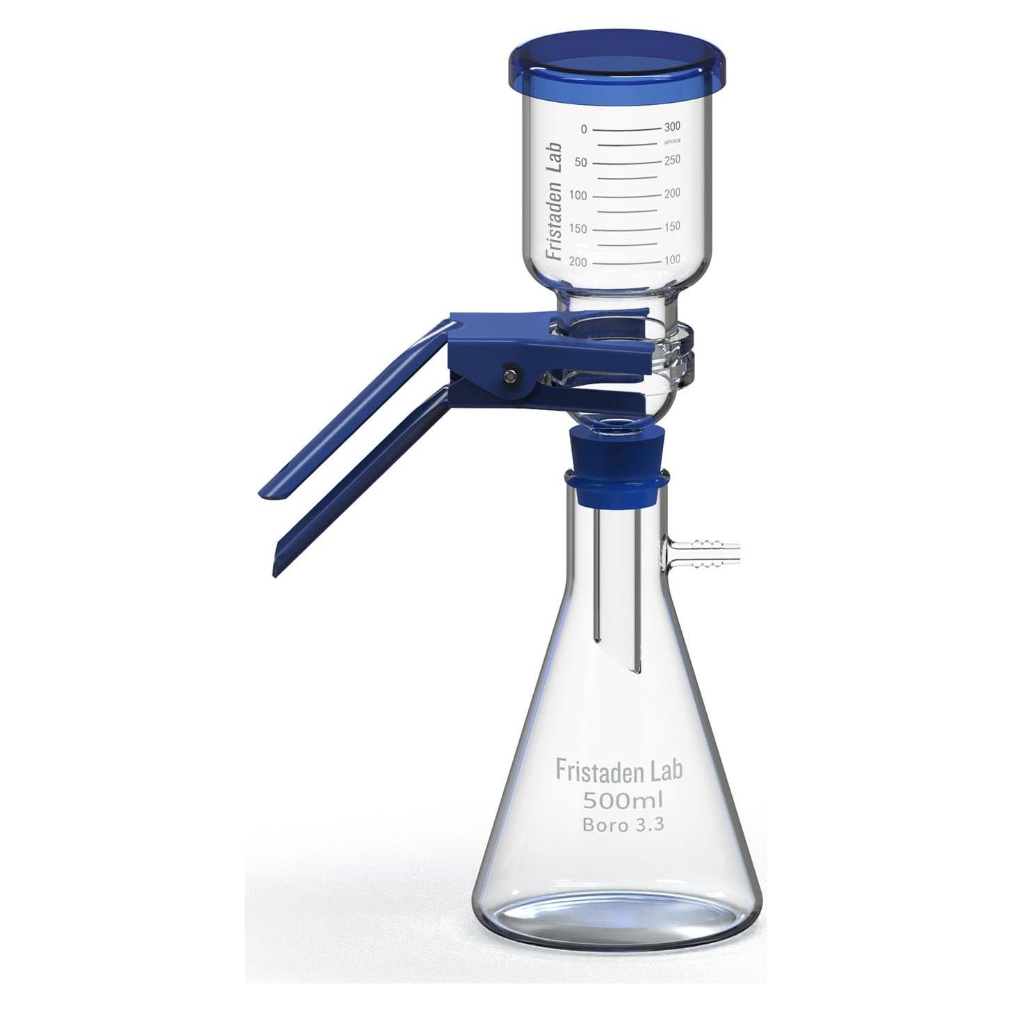 Kit de Filtración al Vacío Fristaden | Matraz 500 mL | Embudo 300 mL