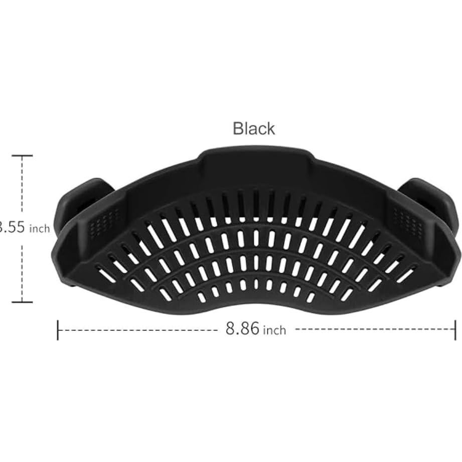 Colador de Silicona Clip On Genérico para Ollas y Sartenes