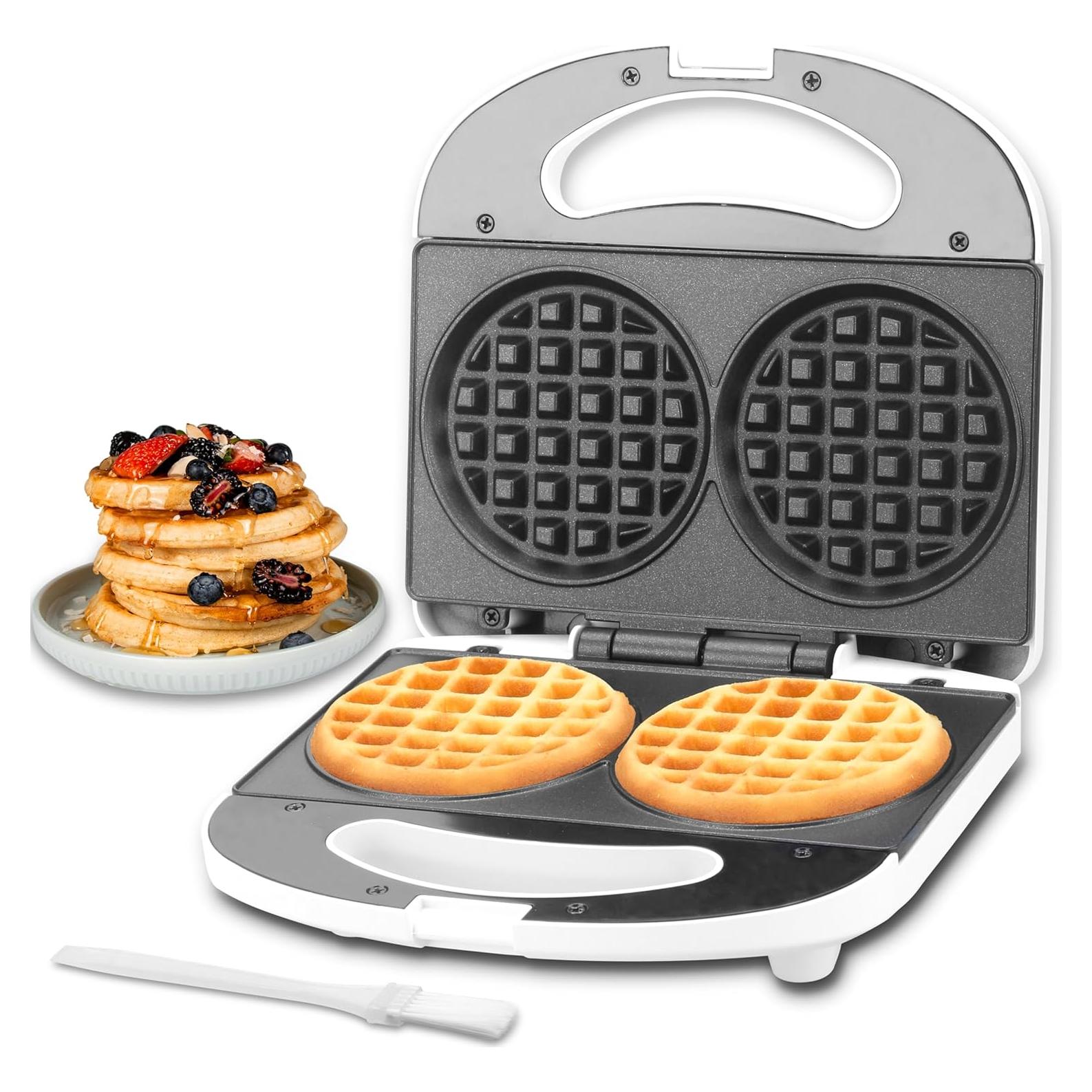 Waflera Eléctrica Mini SugarWhisk 10 cm Antiadherente