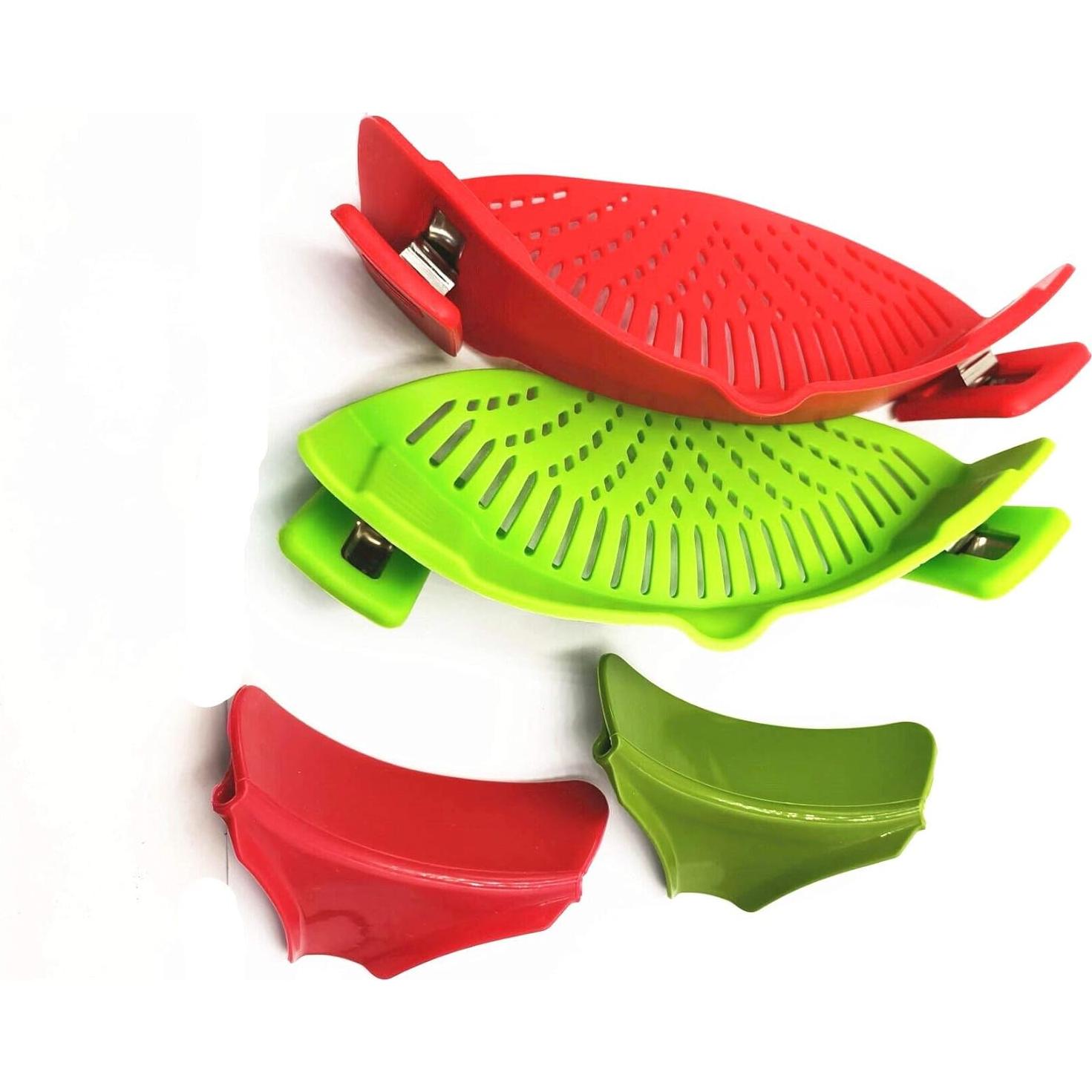 Colador de Silicona Clip-on XINYIYUAN 2 Piezas Universal