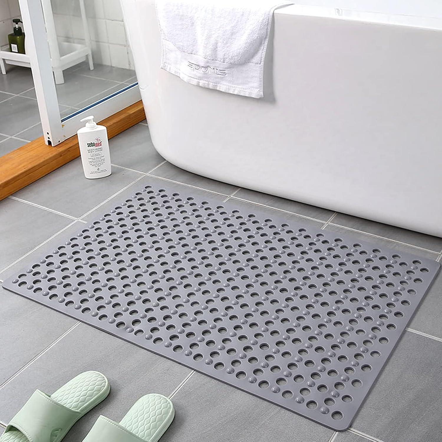 Alfombrilla de Ducha Antideslizante EOOXEKFX 46x79 cm