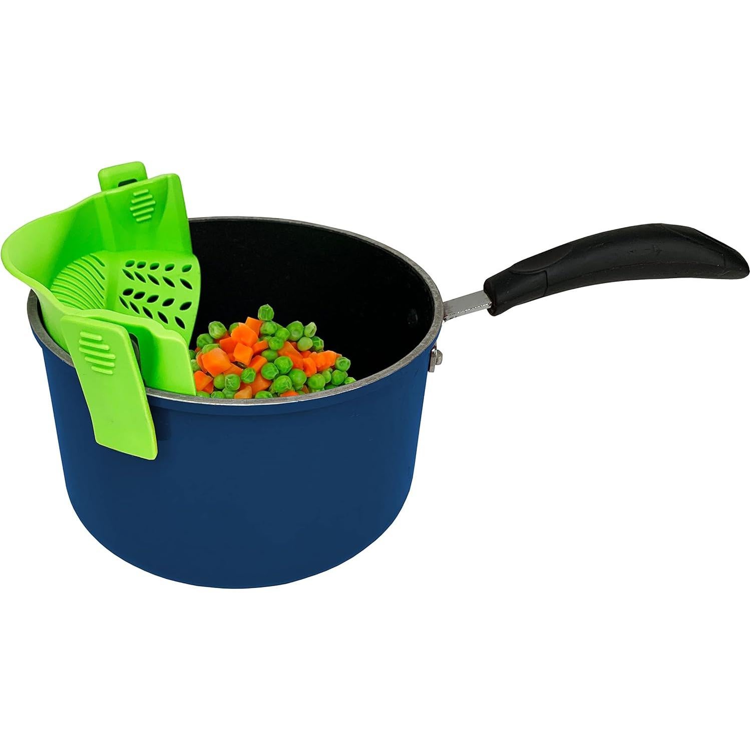 Colador de Silicona Latchlok Verde 22,86x10,16 cm