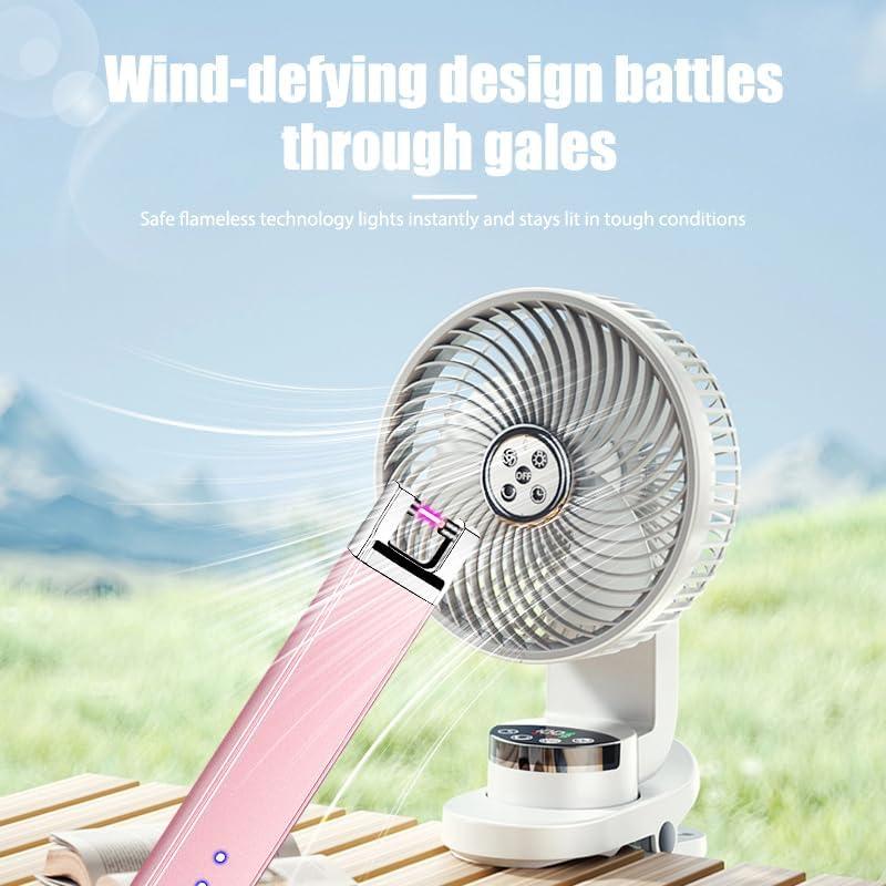 Encendedor eléctrico recargable Seaboll negro a prueba de viento