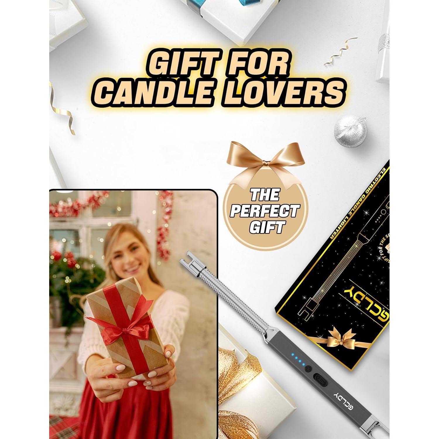 Encendedor Eléctrico Gcldy G12 Recargable USB a Prueba de Viento