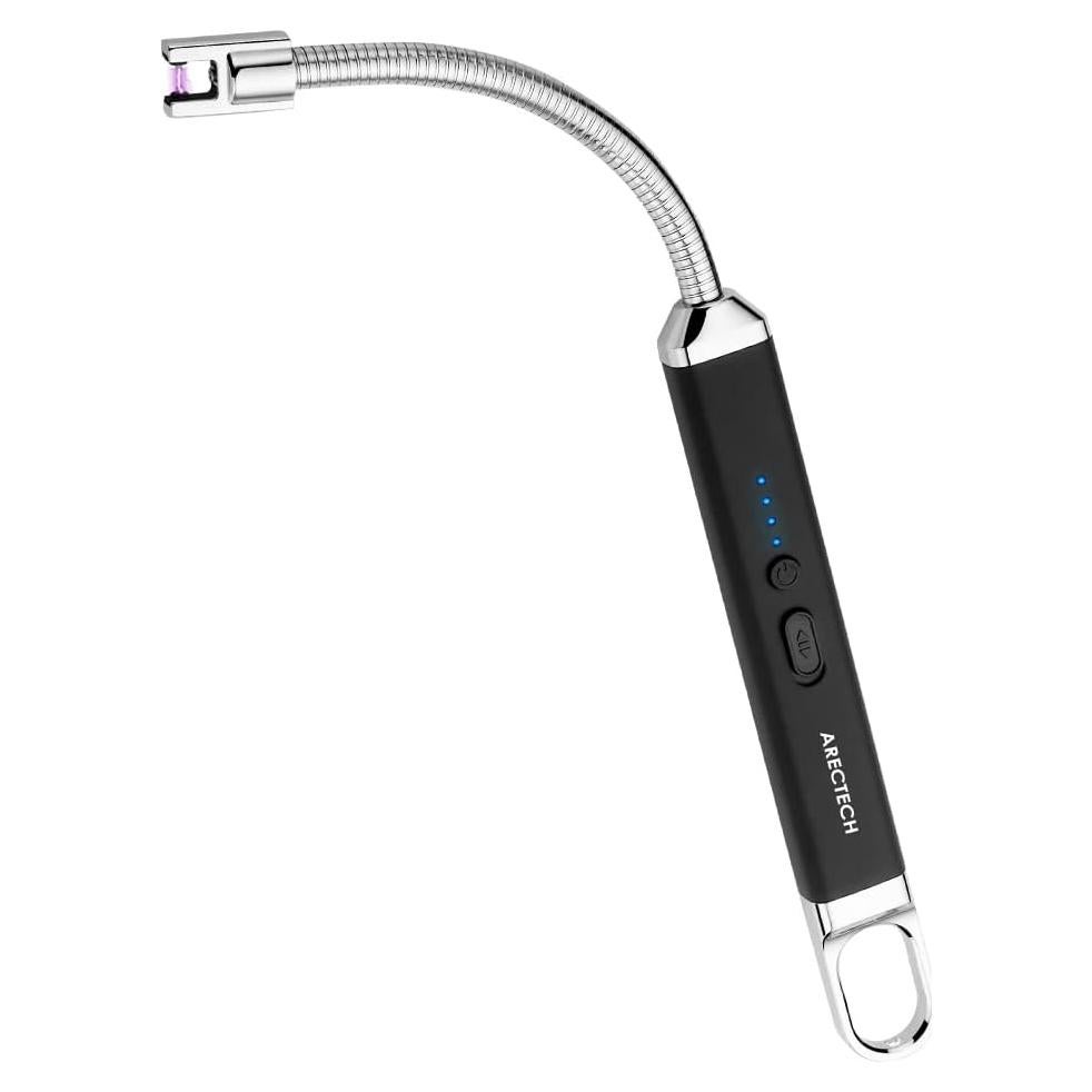 Encendedor Eléctrico Recargable USB ARECTECH Negro 27.18 cm