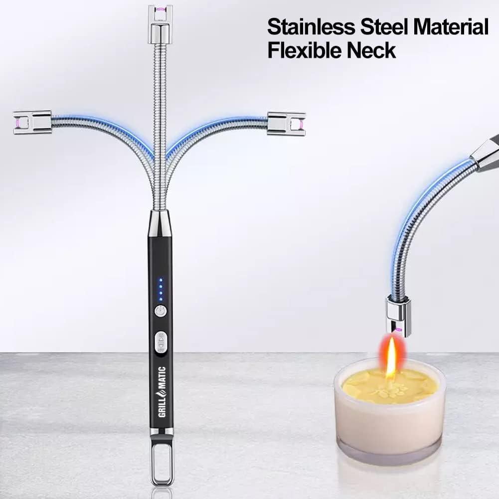 Encendedor Recargable GRILLMATIC a Prueba de Viento USB