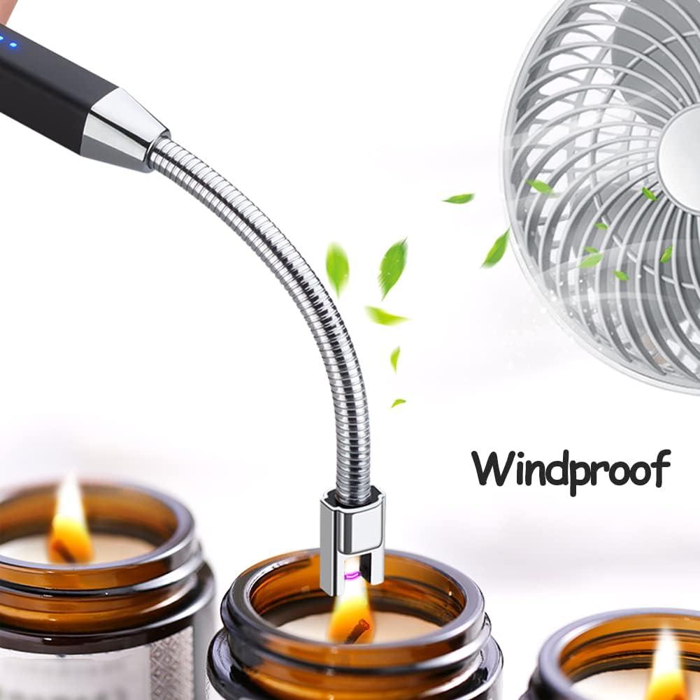 Encendedor Recargable GRILLMATIC a Prueba de Viento USB