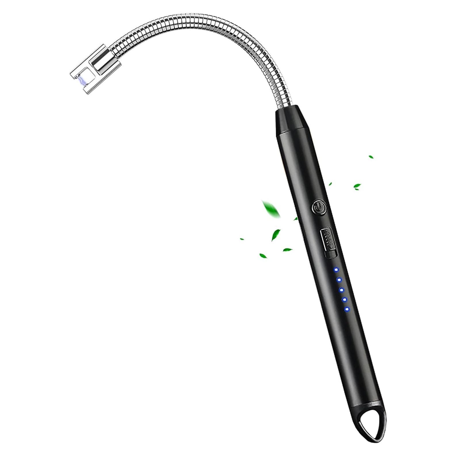 Encendedor Eléctrico Largo ELCELC 360° USB Recargable