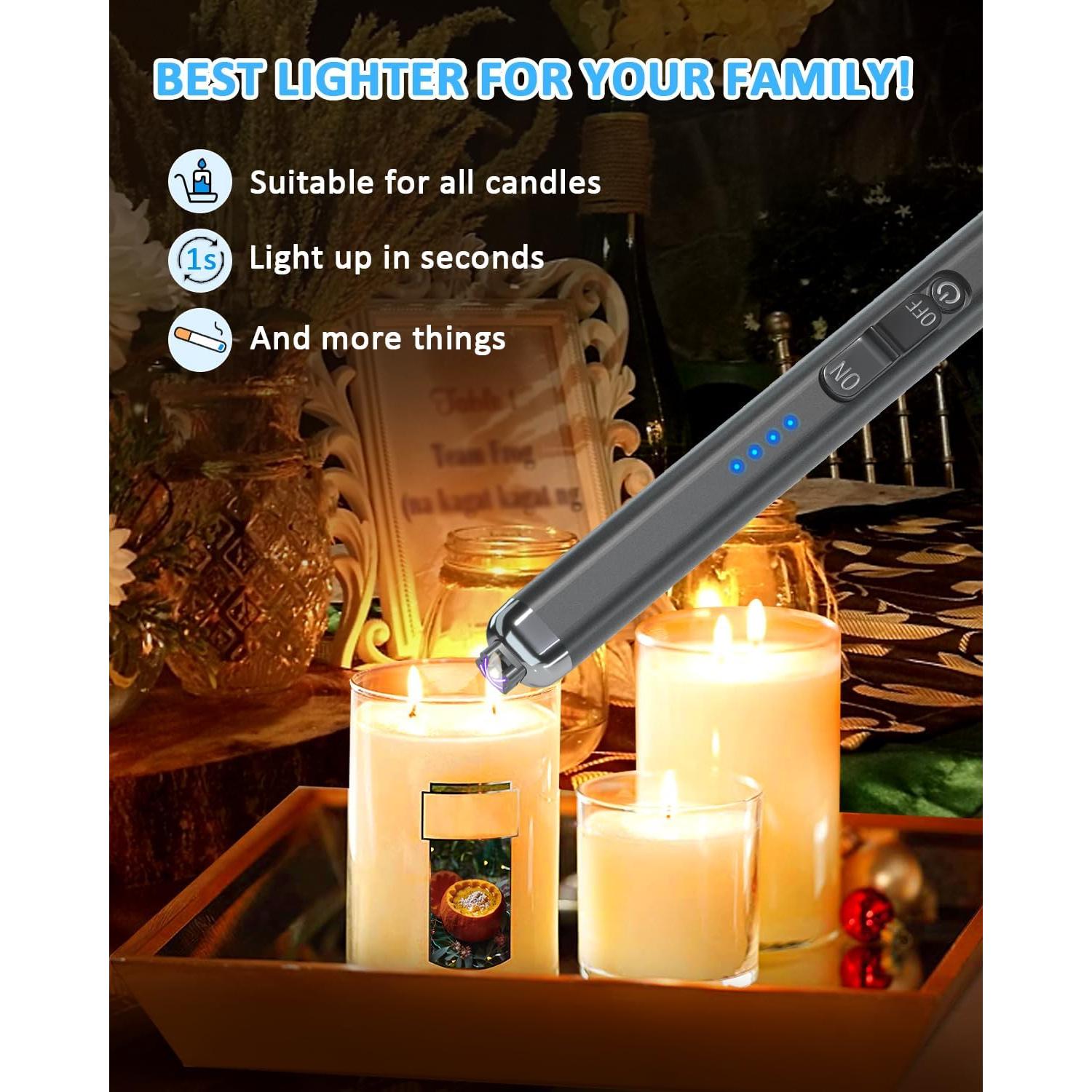 Encendedor Eléctrico Recargable TRONIC MASTER Doble Arco