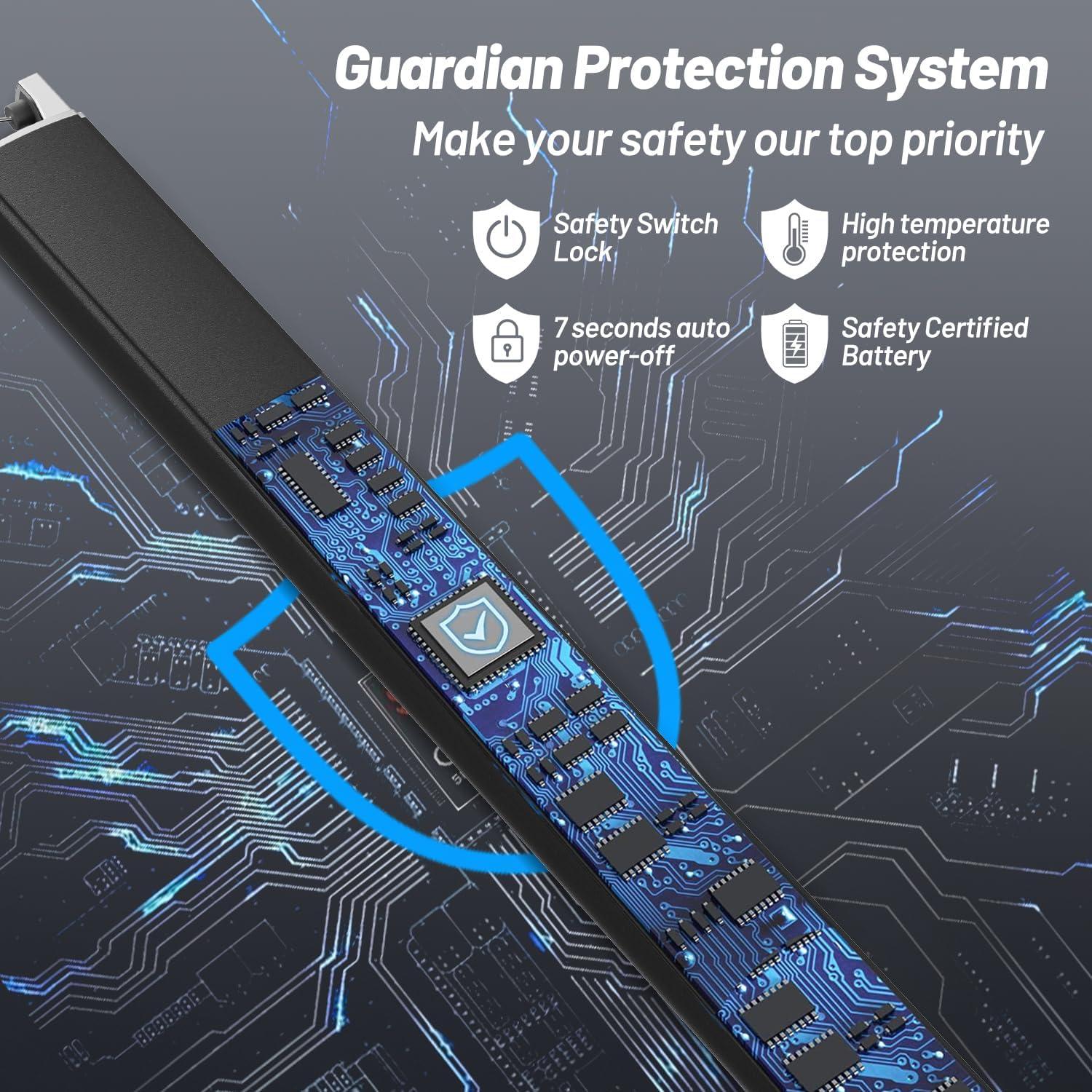 Encendedor Eléctrico AJIJING USB Tipo-C A Prueba de Viento