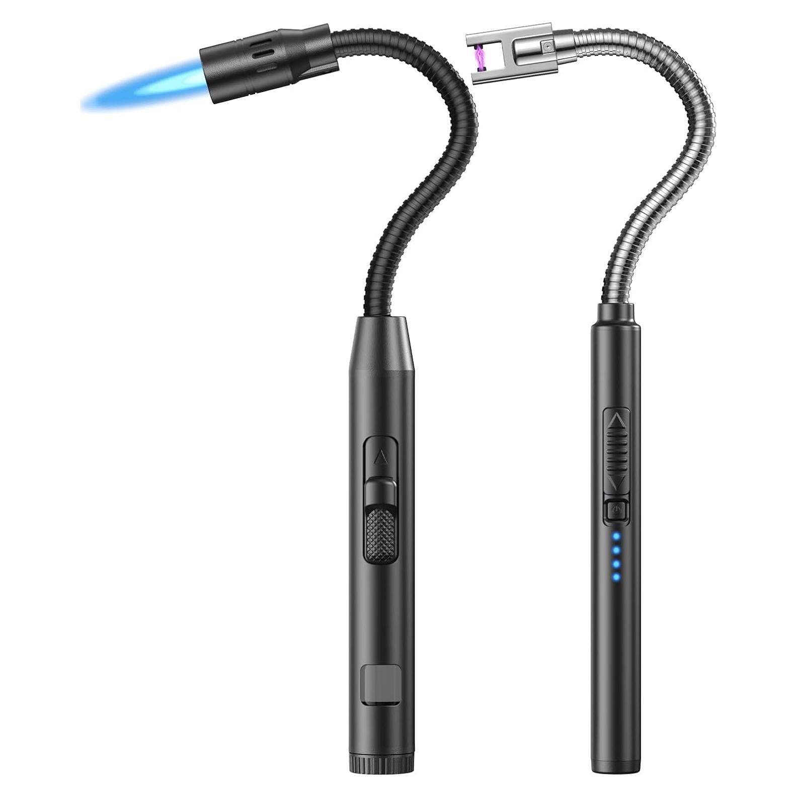 Paquete de 2 Encendedores Flexibles Flame Bird Butano USB