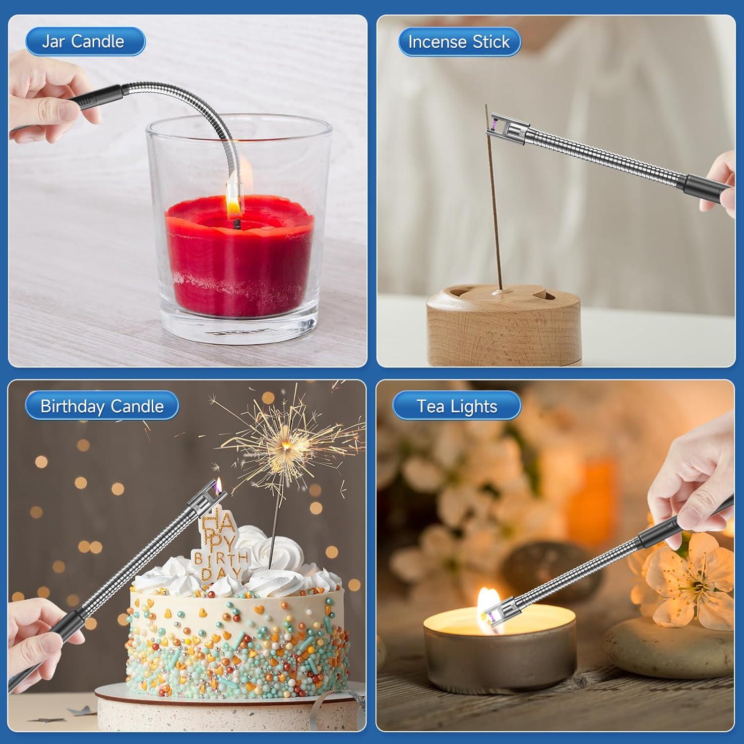 Paquete de 2 Encendedores Flexibles Flame Bird Butano USB