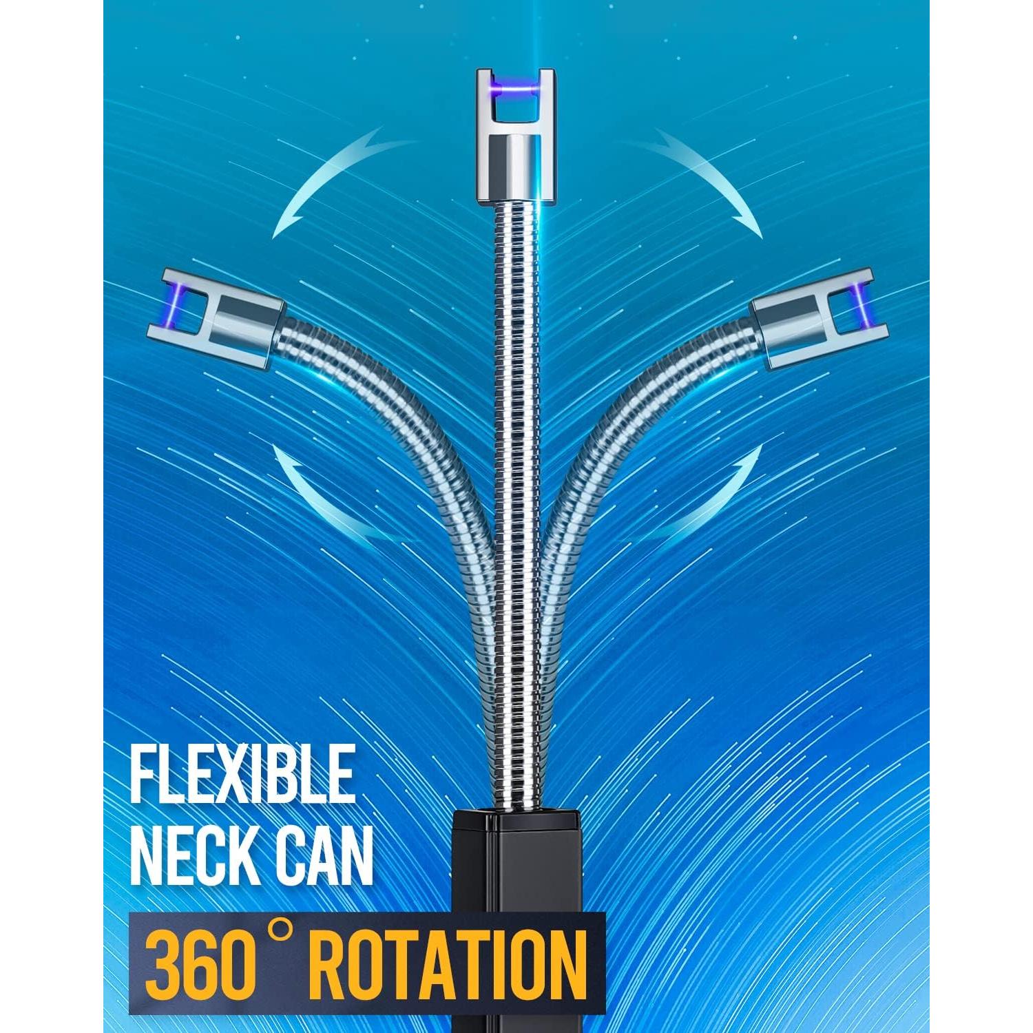 Encendedor Eléctrico Recargable CAREVER Negro 18.74 cm