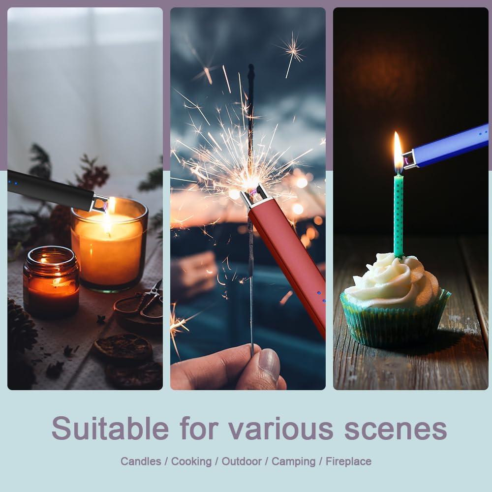 Encendedor Eléctrico JETPRO Recargable USB a Prueba de Viento