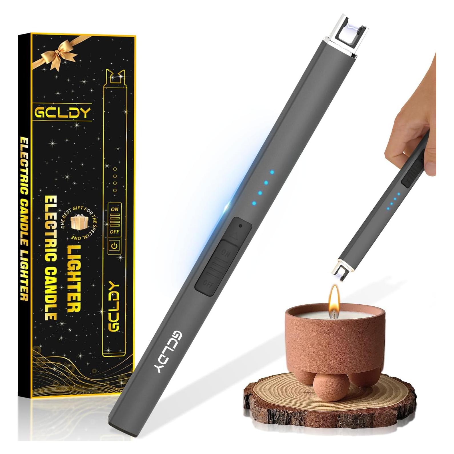 Encendedor Eléctrico Gcldy USB Recargable a Prueba de Viento