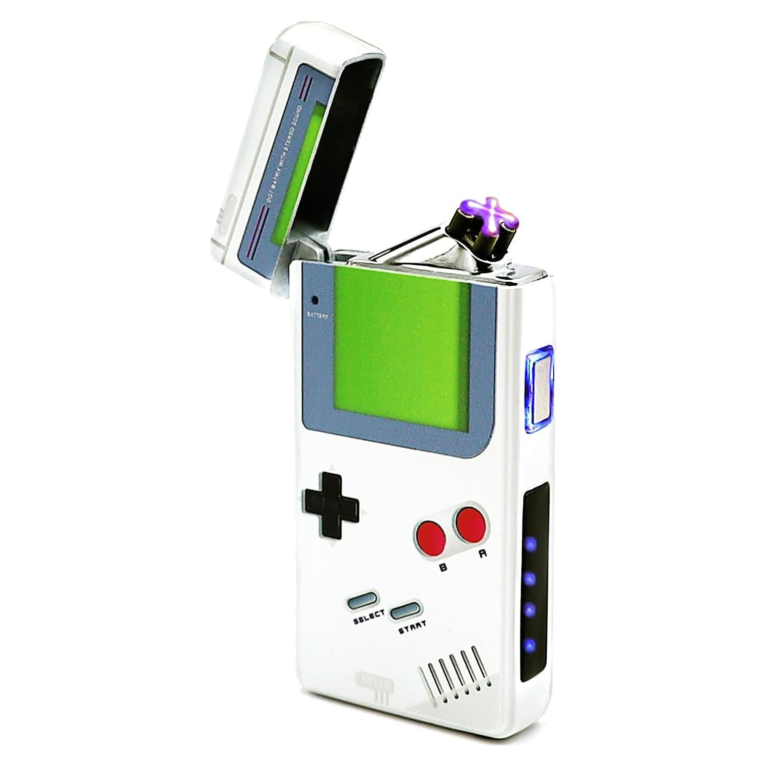 Encendedor Eléctrico Rolls Plasma Gris Retro Recargable