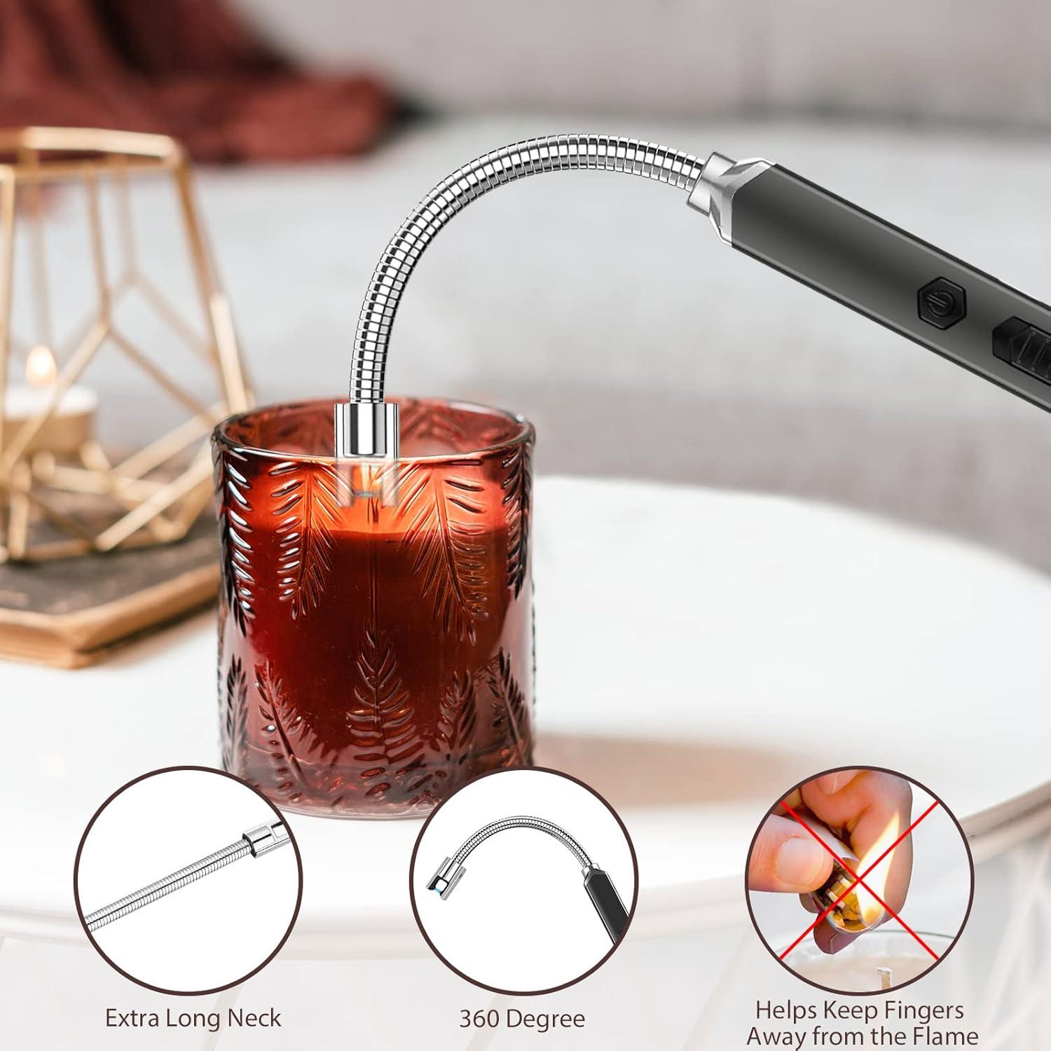 Encendedor Eléctrico RAYONNER USB Recargable Gris