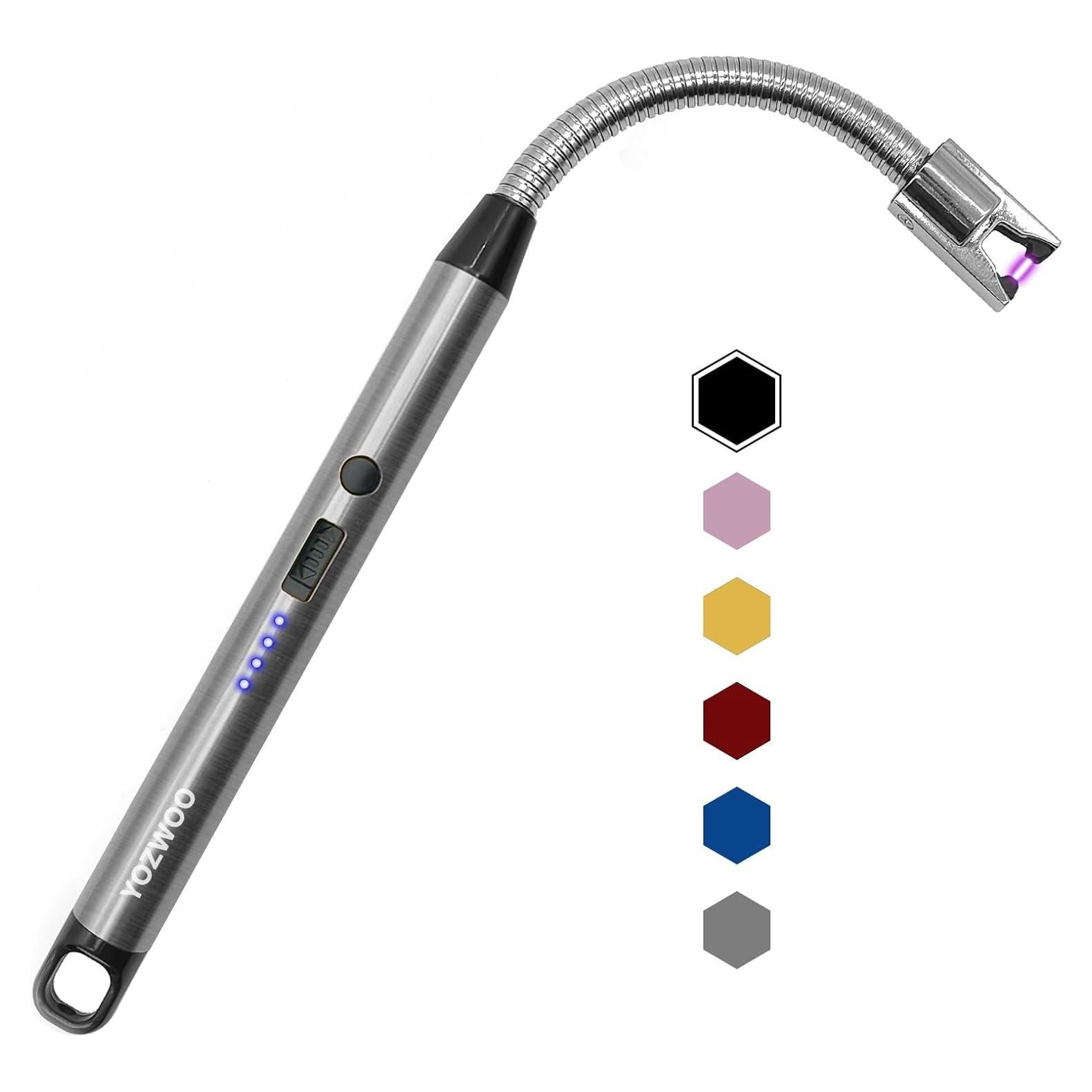 Encendedor Eléctrico Recargable YOZWOO USB con Pantalla LED