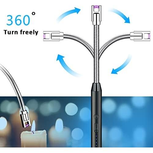 Encendedor Eléctrico Recargable YOZWOO USB con Pantalla LED