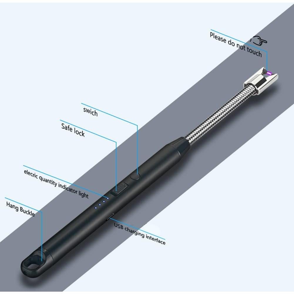 Encendedor Eléctrico Recargable YOZWOO USB con Pantalla LED