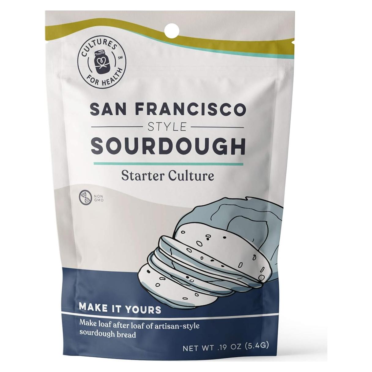 Cultivo de Masa Madre Cultivos para la Salud 5.41g Pan Casero