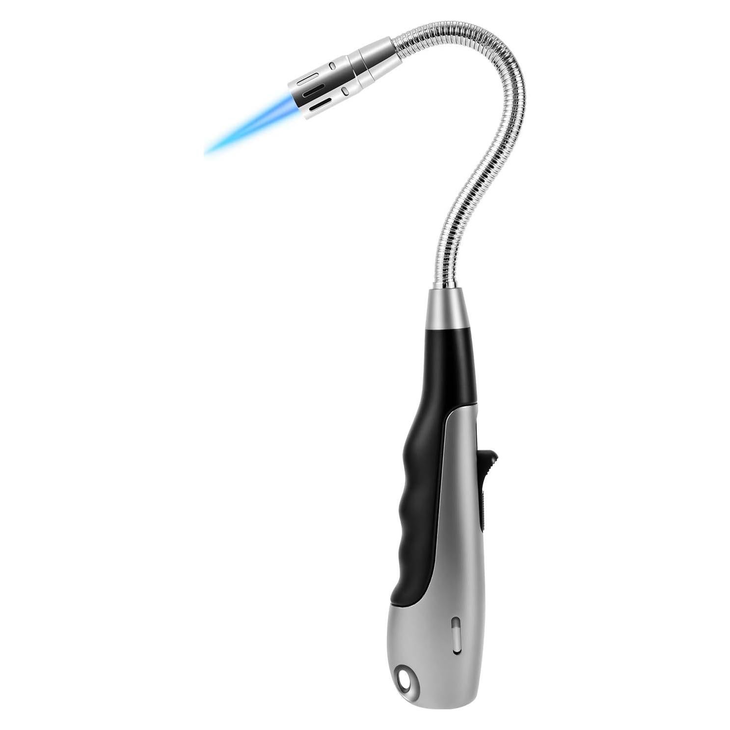 Encendedor Butano Antorcha Larga V 1985.5.10 Negro