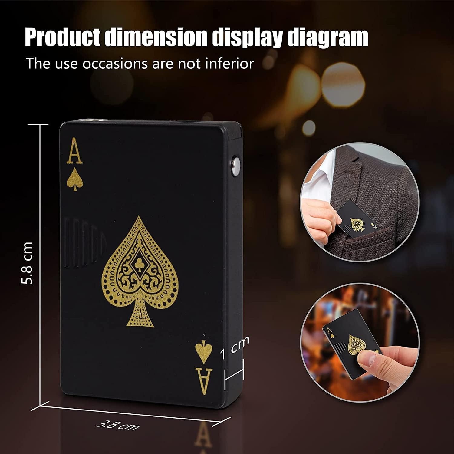 Encendedor Jet Torch LAOKSFZ Verde y Rojo Recargable 166g