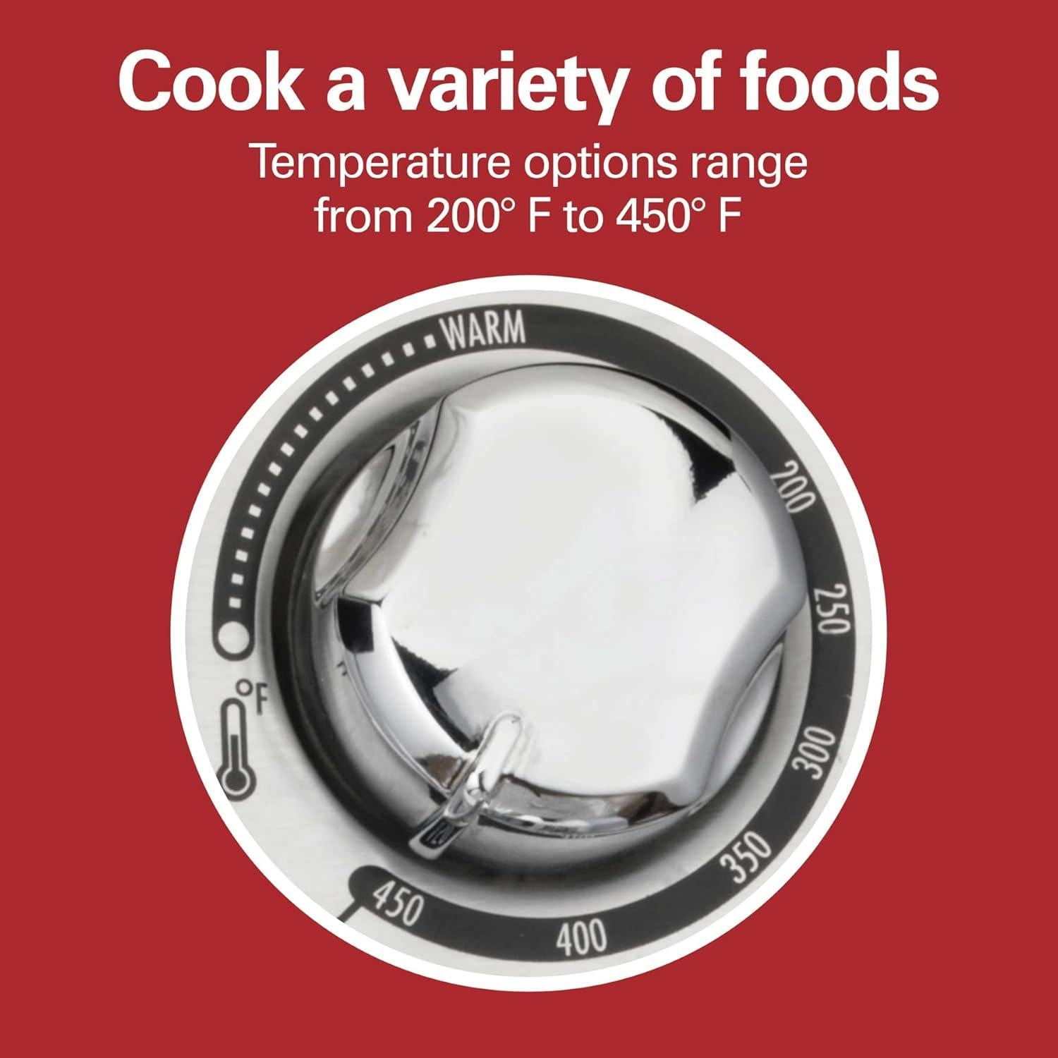 Horno Tostador Hamilton Beach 31143 4 Rebanadas Acero Inoxidable