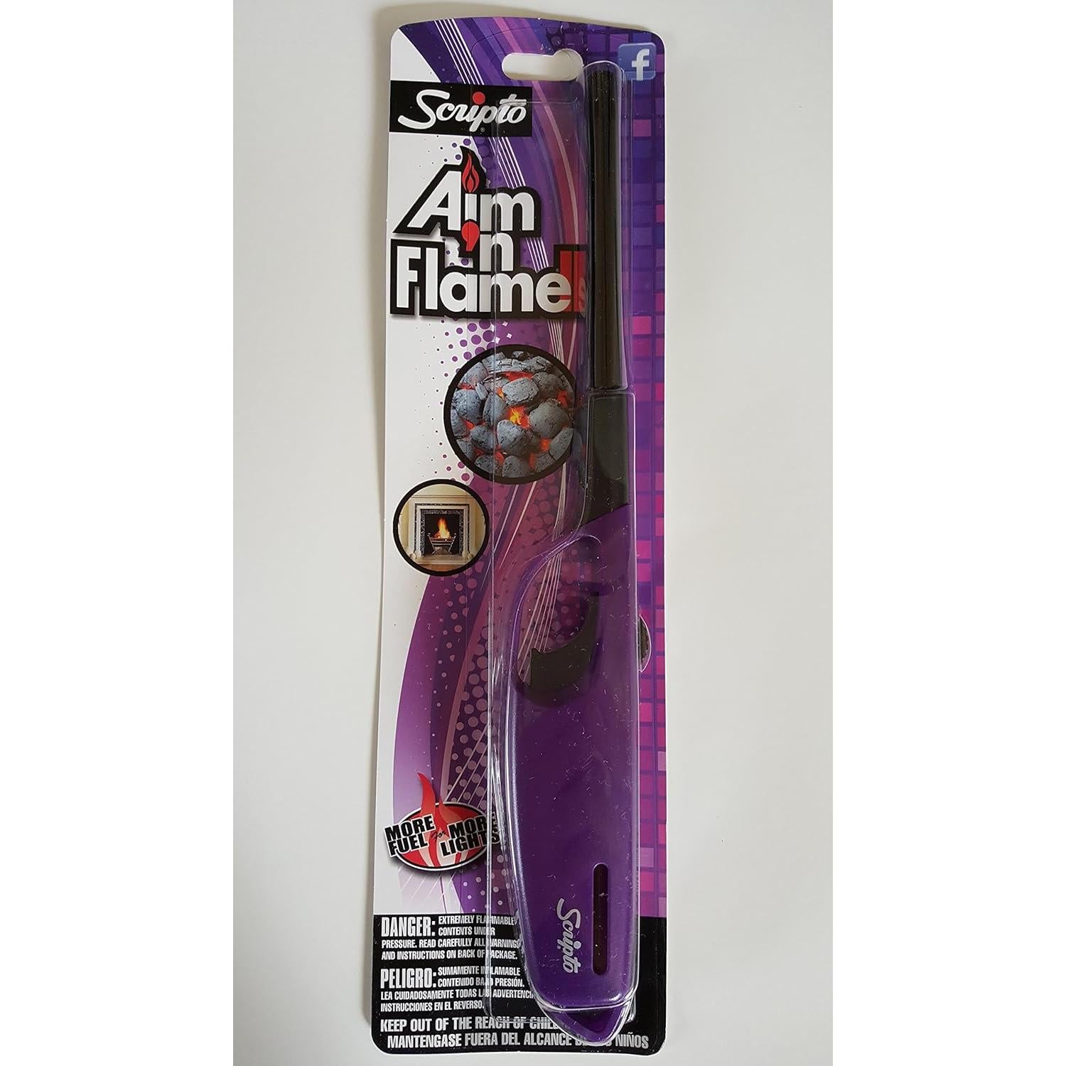 Combo de 4 Encendedores Scripto Multiusos Negro