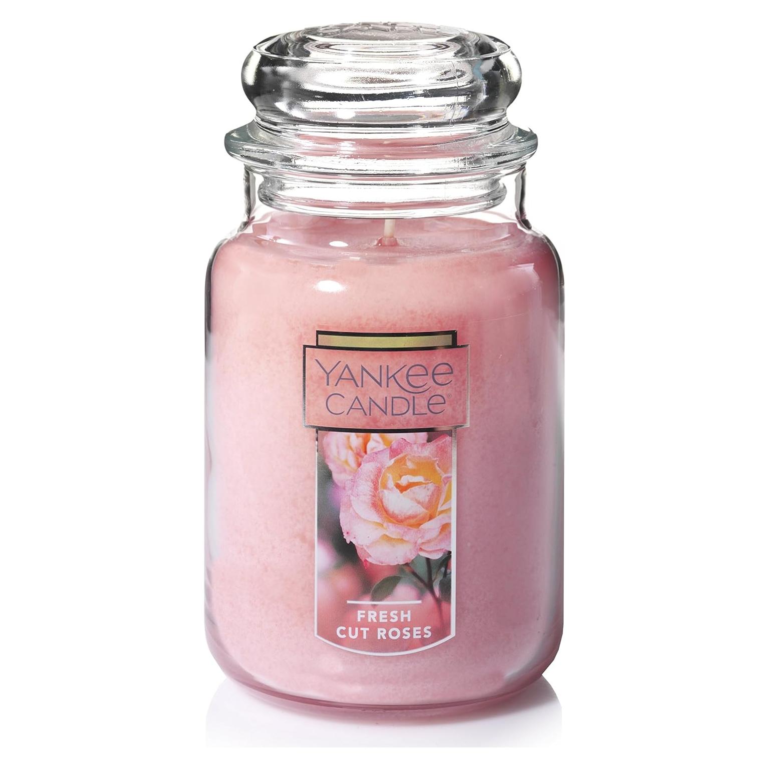 Vela Aromática Yankee Candle 22 oz Rosas Cortadas Frescas