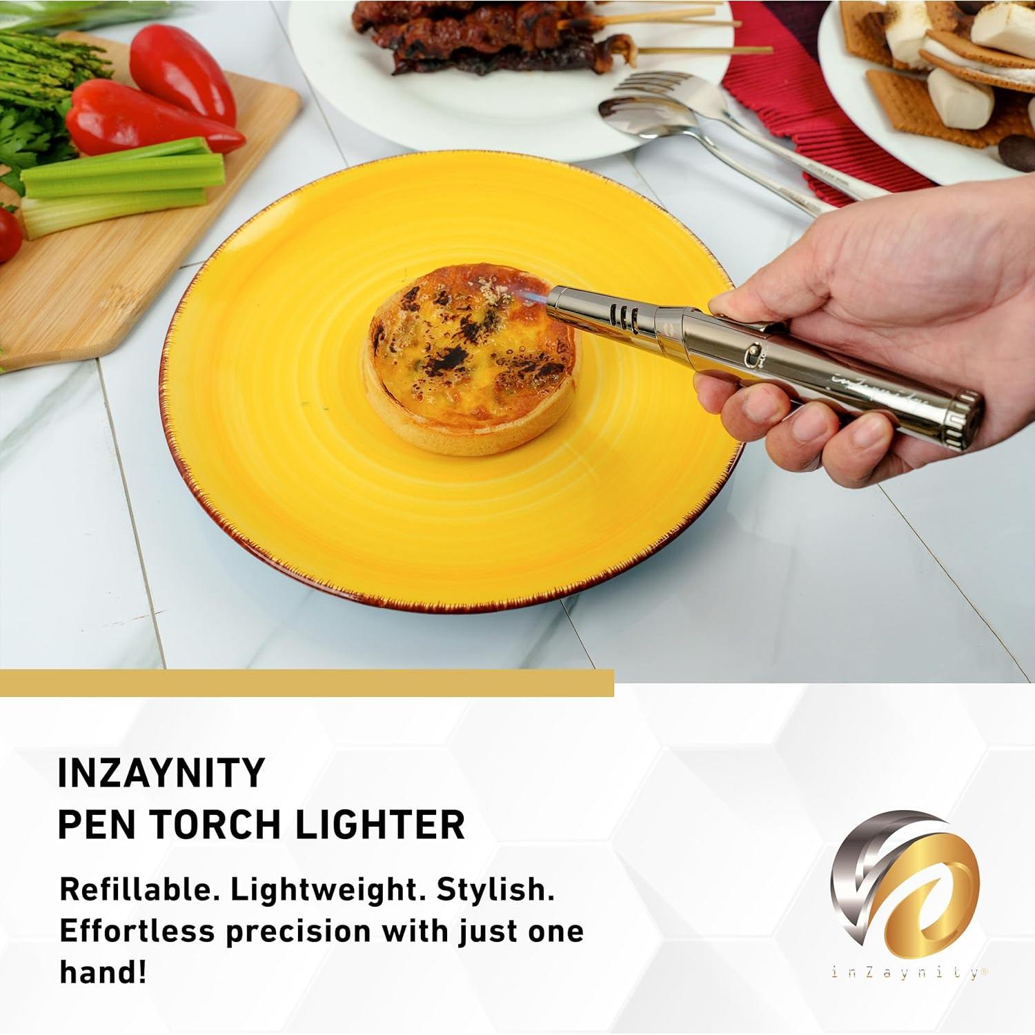 Encendedor Soplete inZaynity Butano Recargable Jet 230g