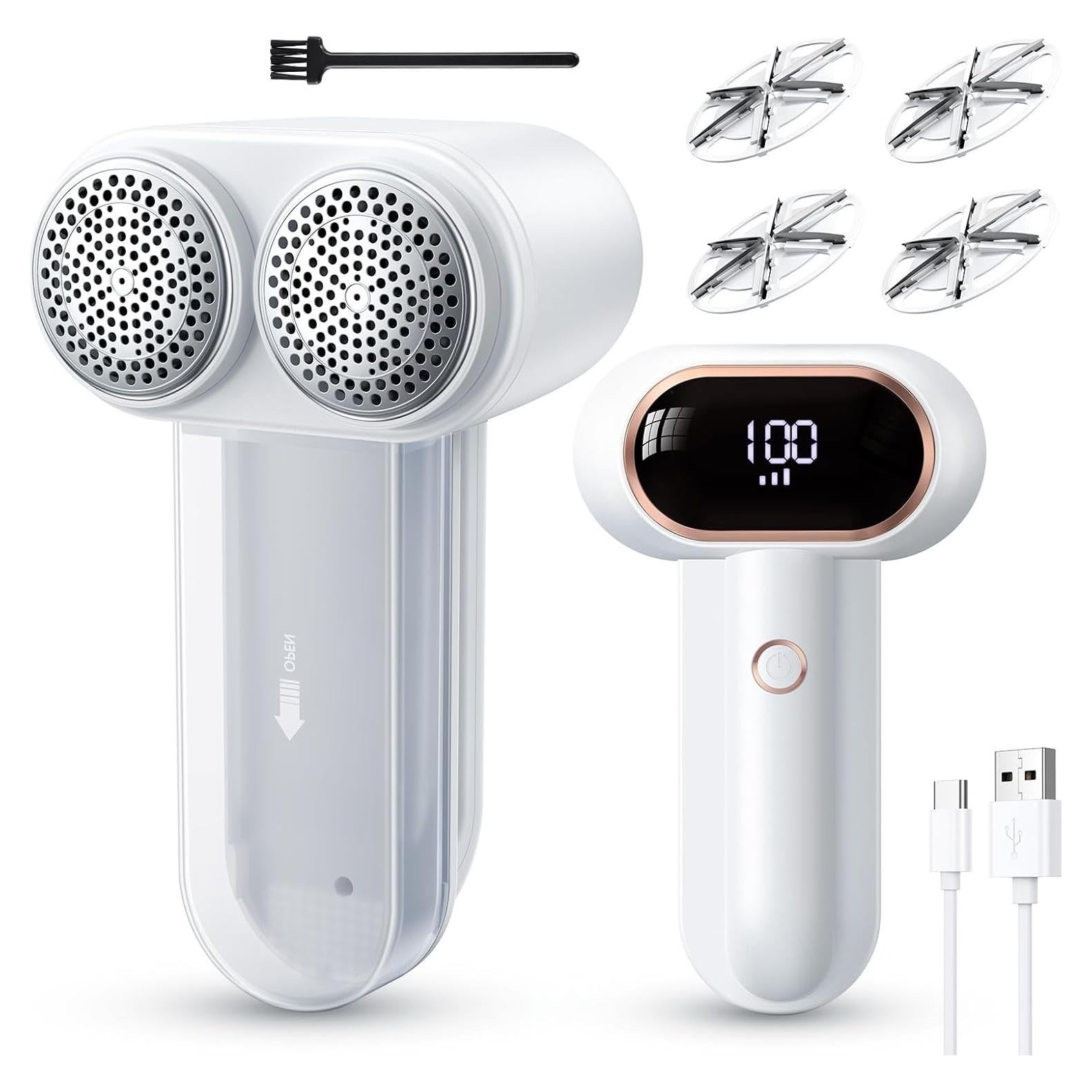 Raspador de tela eléctrico Amazing Flower M3 10.95 cm LED