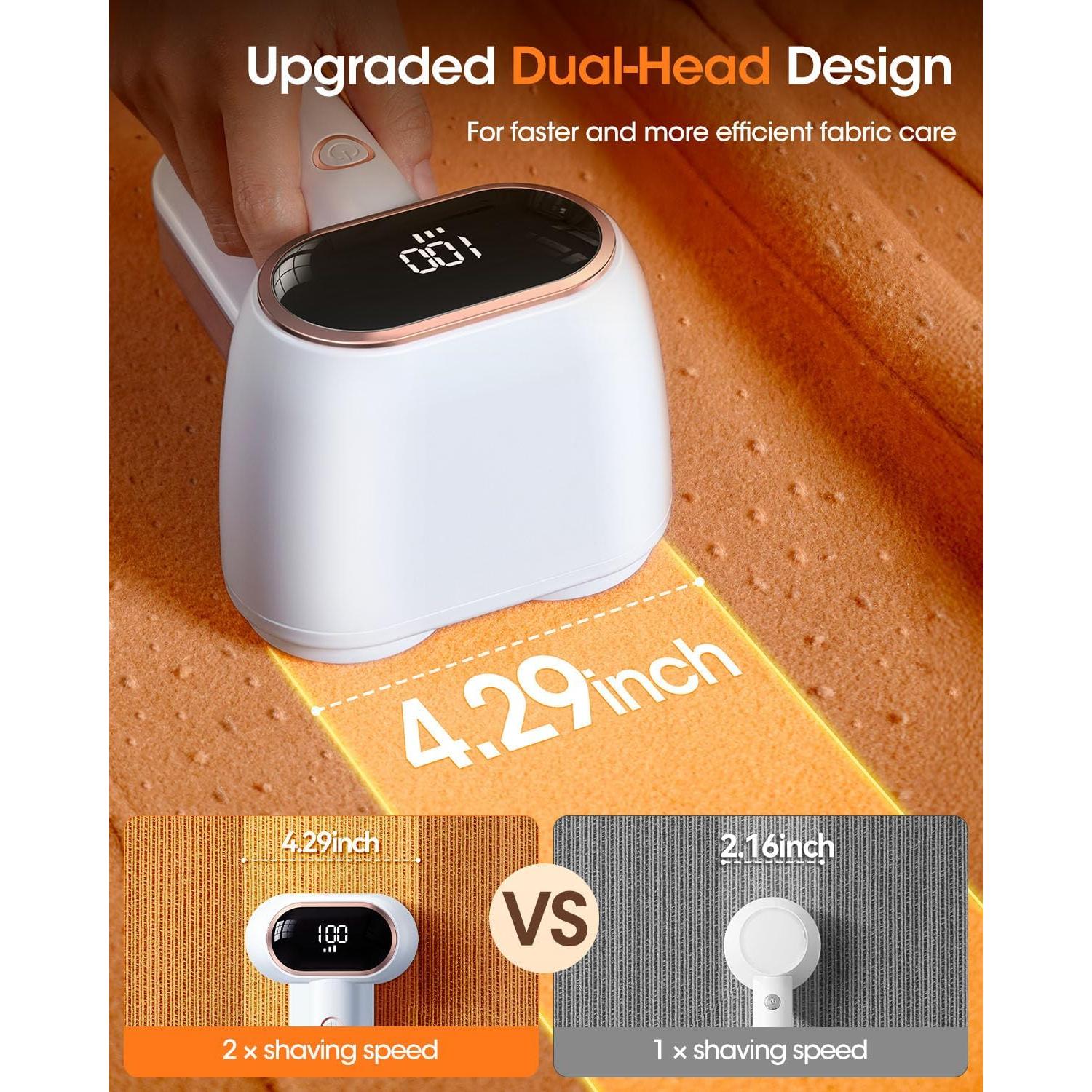 Raspador de tela eléctrico Amazing Flower M3 10.95 cm LED