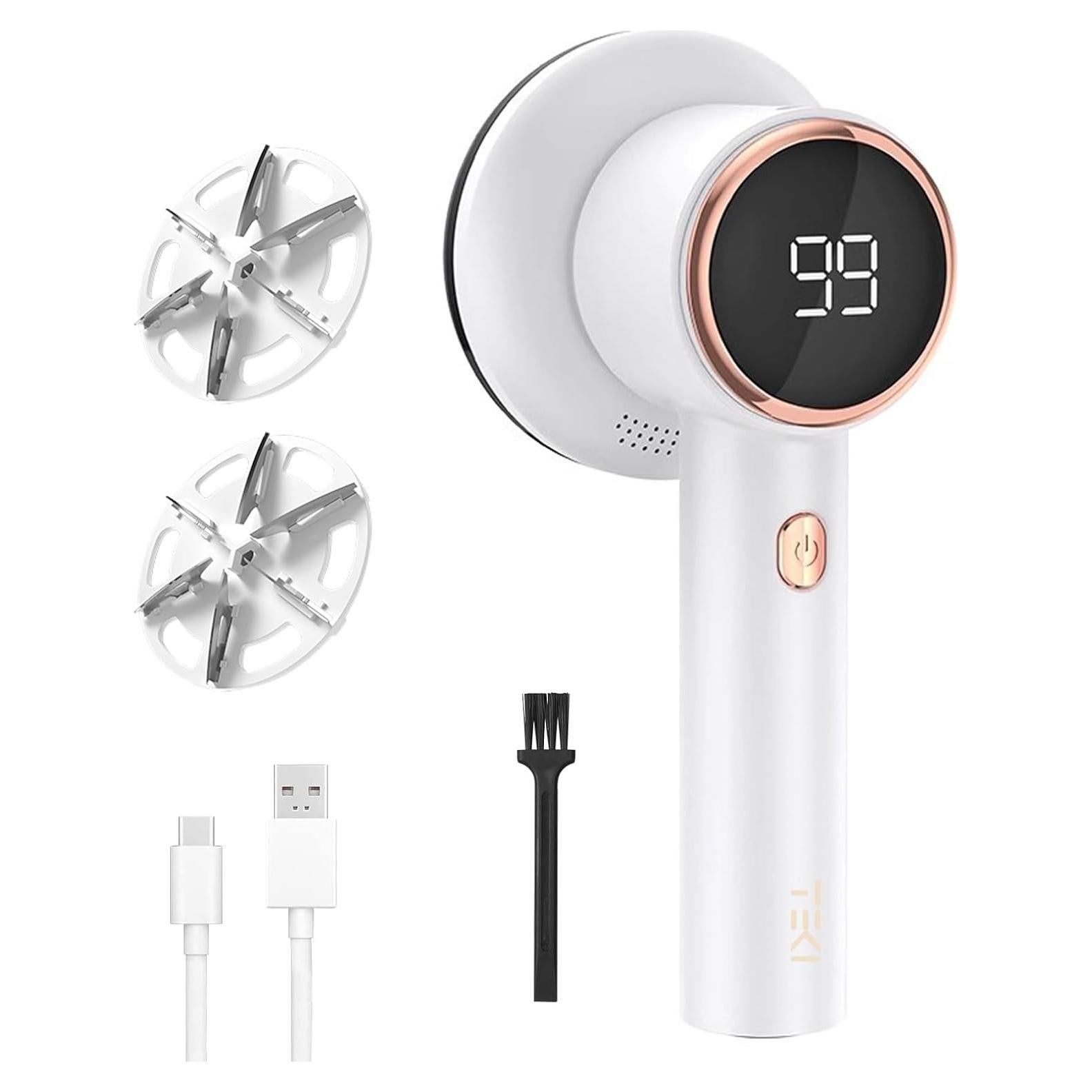 Quitapelusas eléctrico TEKI 6 cuchillas recargable USB