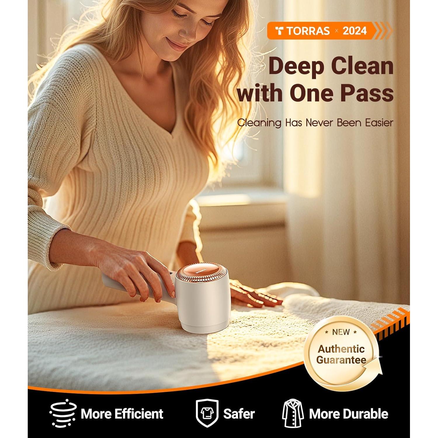 Quitapelusas Eléctrico TORRAS Neaty 3 Velocidades Blanco