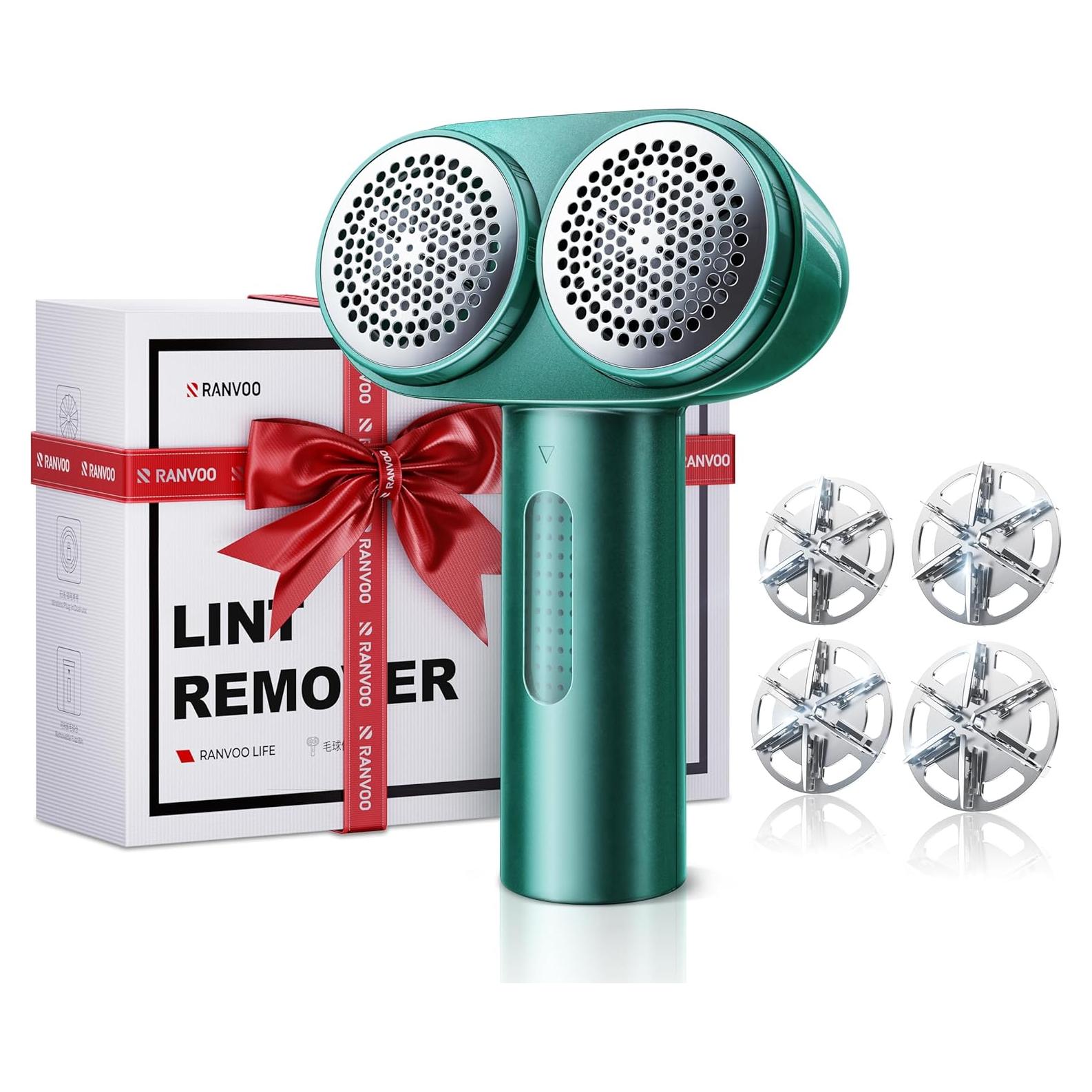 Afeitadora de Tela RANVOO L17302 Eléctrica Recargable Verde