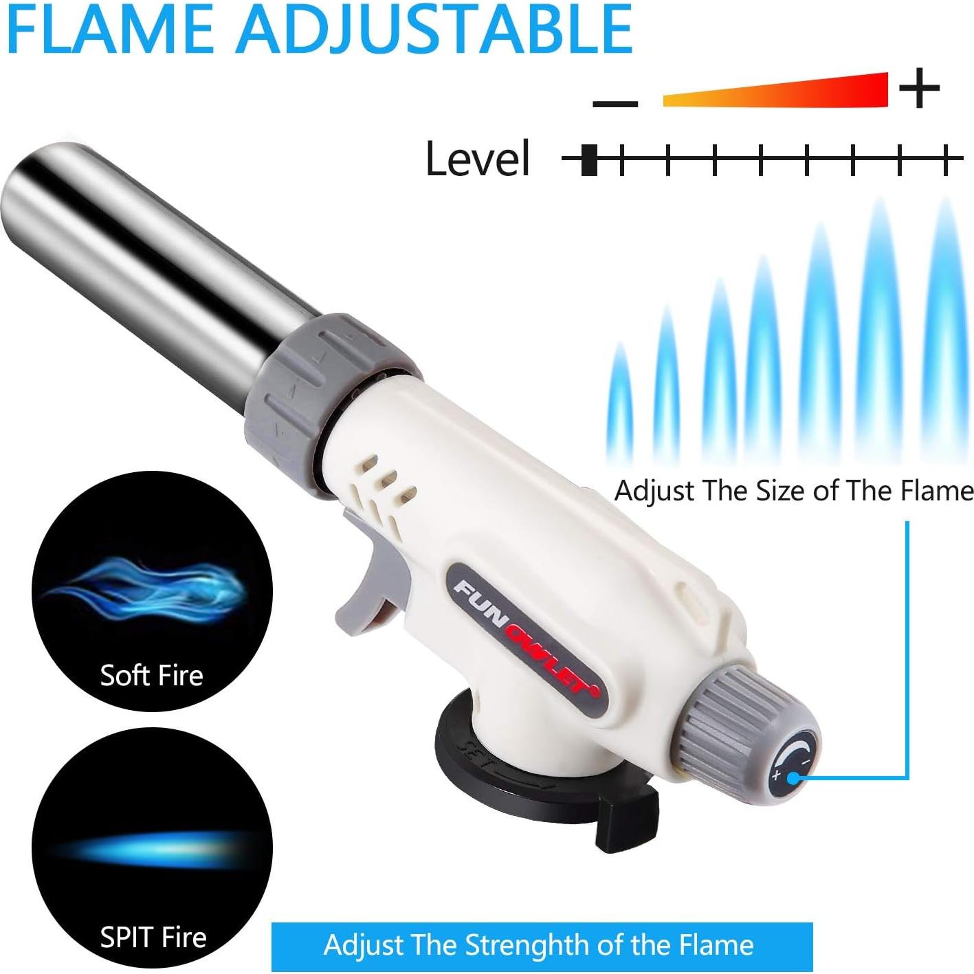 Soplete de Butano FunOwlet Profesional Ajustable 2500°F