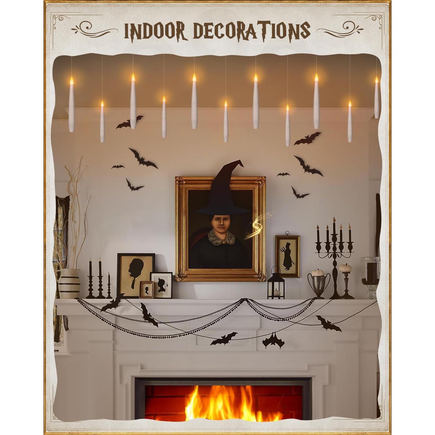 Velas Flotantes LED TLPUHU 10PCs con Control Remoto