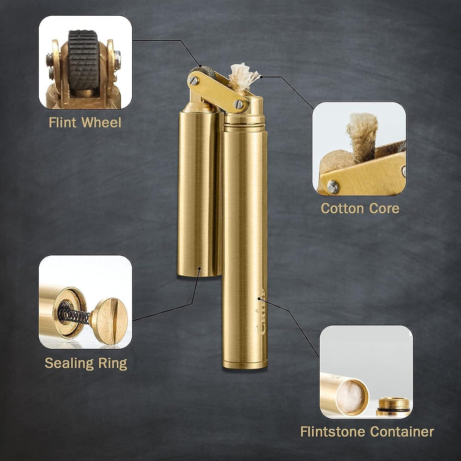 Encendedor de Antorcha Bsdurable Dorado Recargable Ajustable