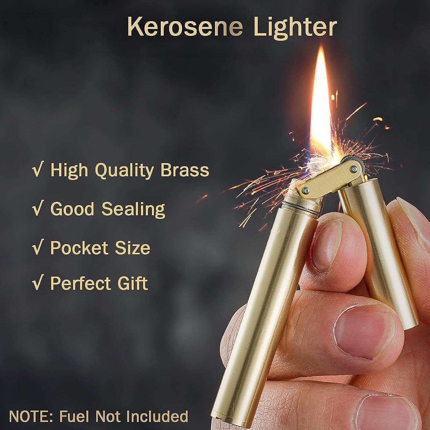 Encendedor de Antorcha Bsdurable Dorado Recargable Ajustable