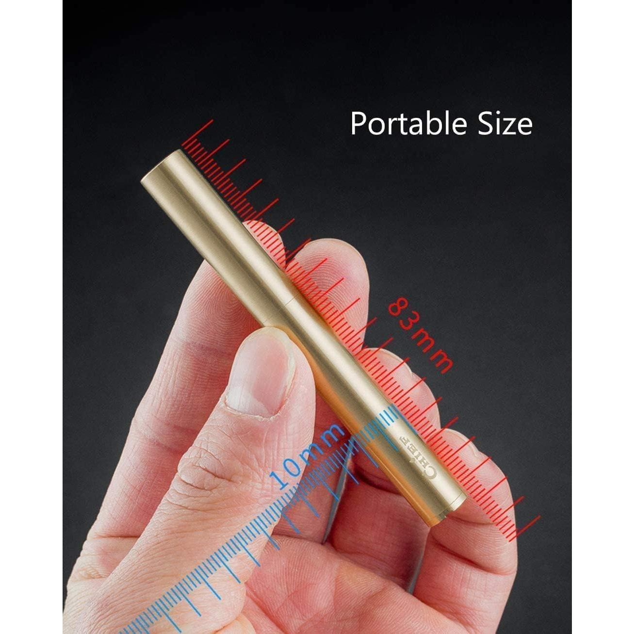 Encendedor de Antorcha Bsdurable Dorado Recargable Ajustable