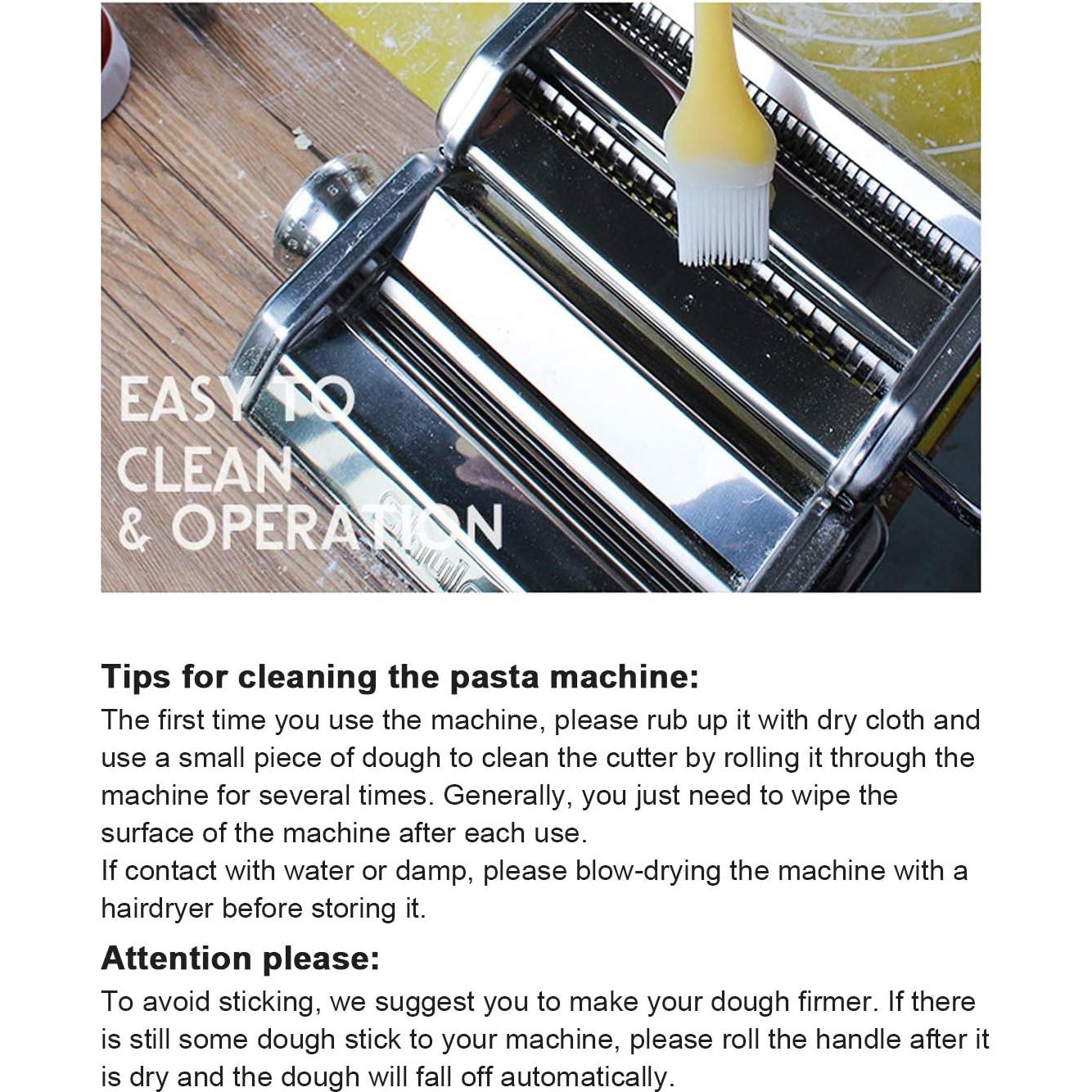 Máquina de Pasta Shule Acero Inoxidable Manual 7 Grosor