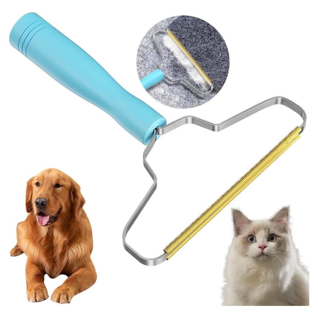 Eliminador de Pelo de Mascota BSIWWO Manual Azul 40g