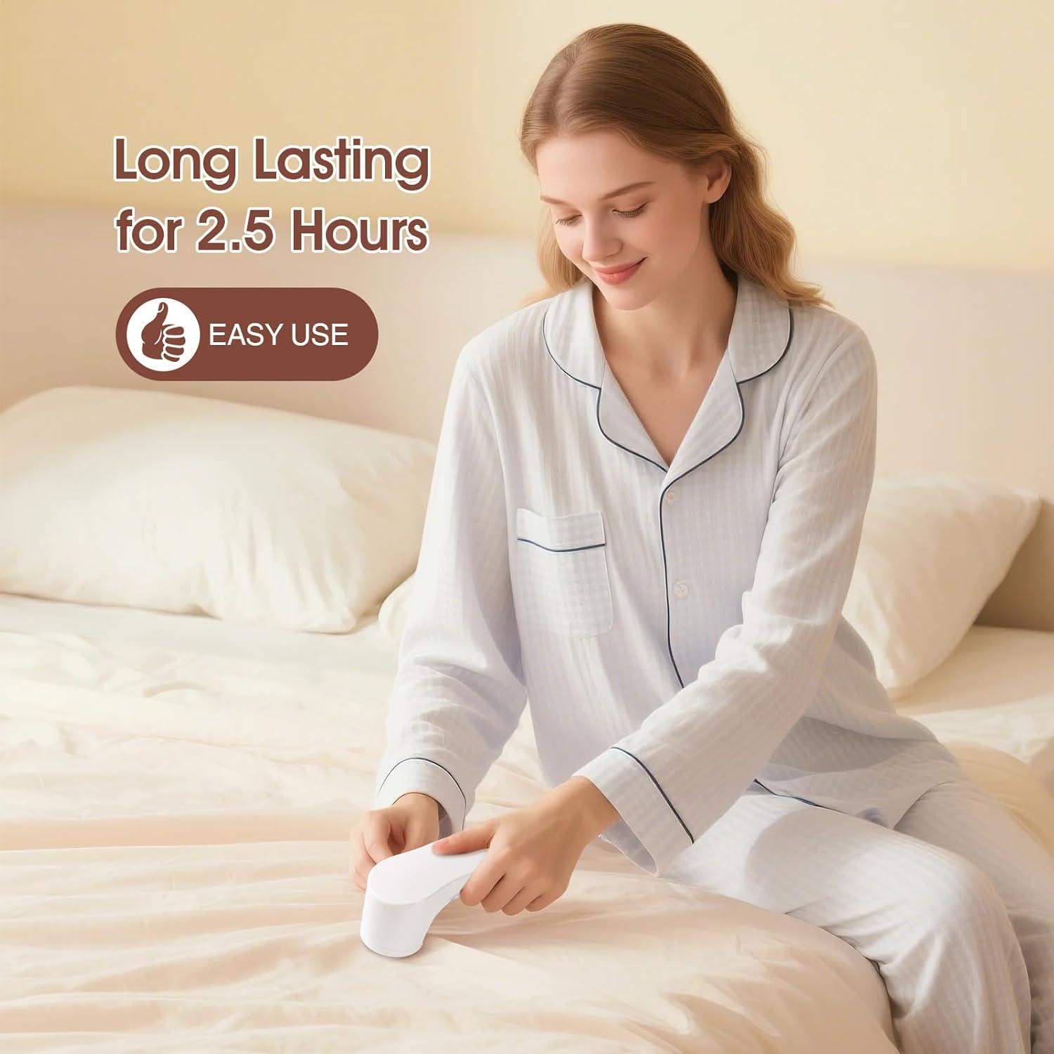 Afeitadora de tela eléctrica recargable 198g para ropa