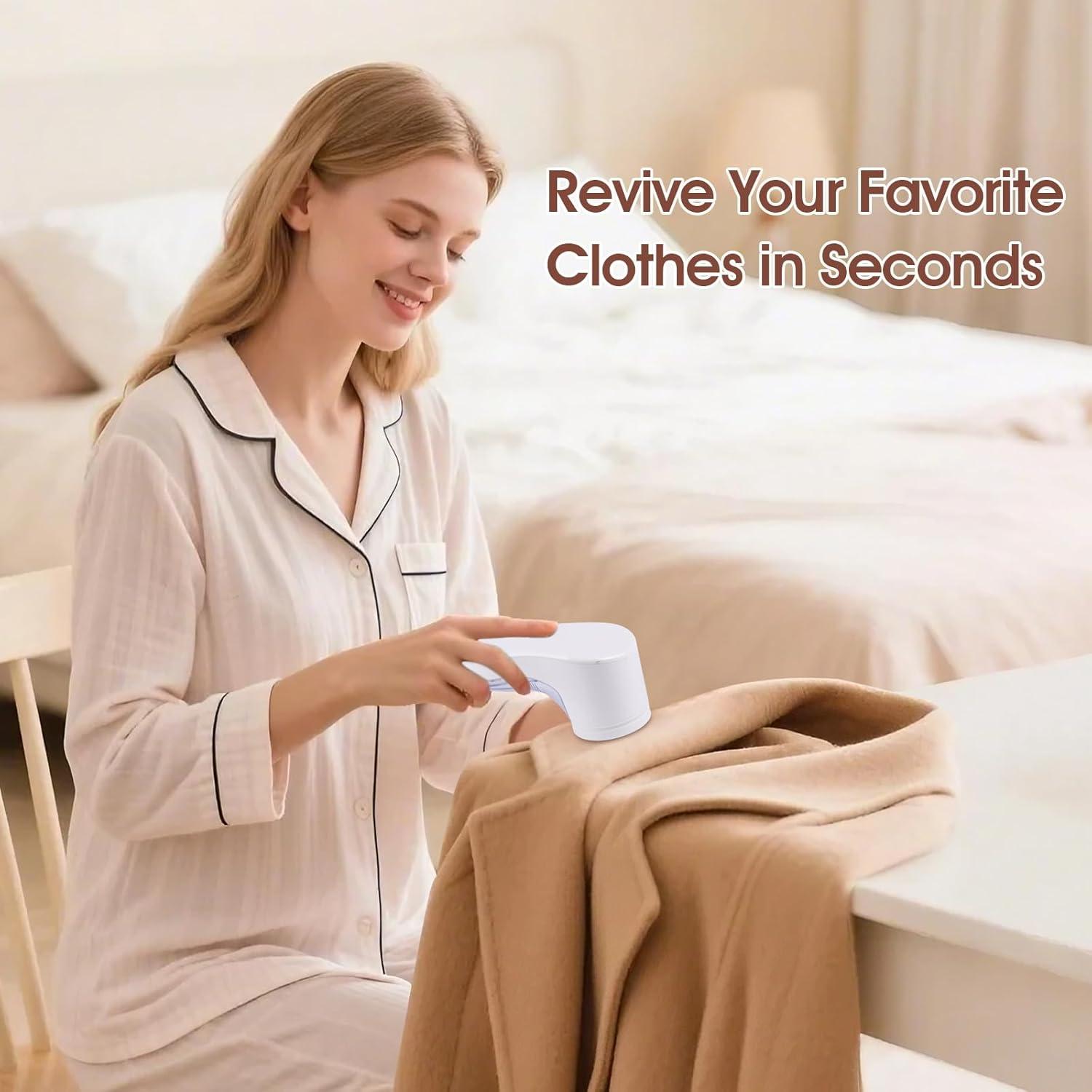 Afeitadora de tela eléctrica recargable 198g para ropa