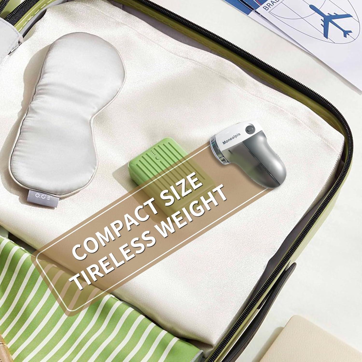 Removedor de Pelusa Eléctrico Monealpis 3 Cuchillas 124g