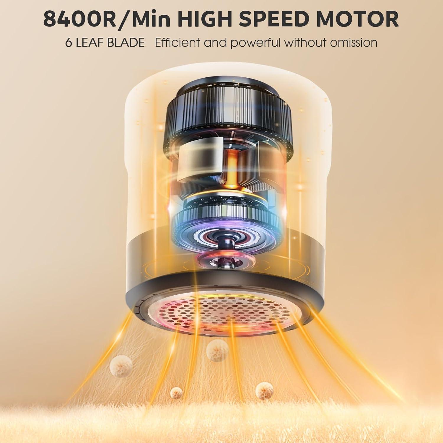 Afeitadora de tela PANYEE DN-310 recargable con 6 cuchillas