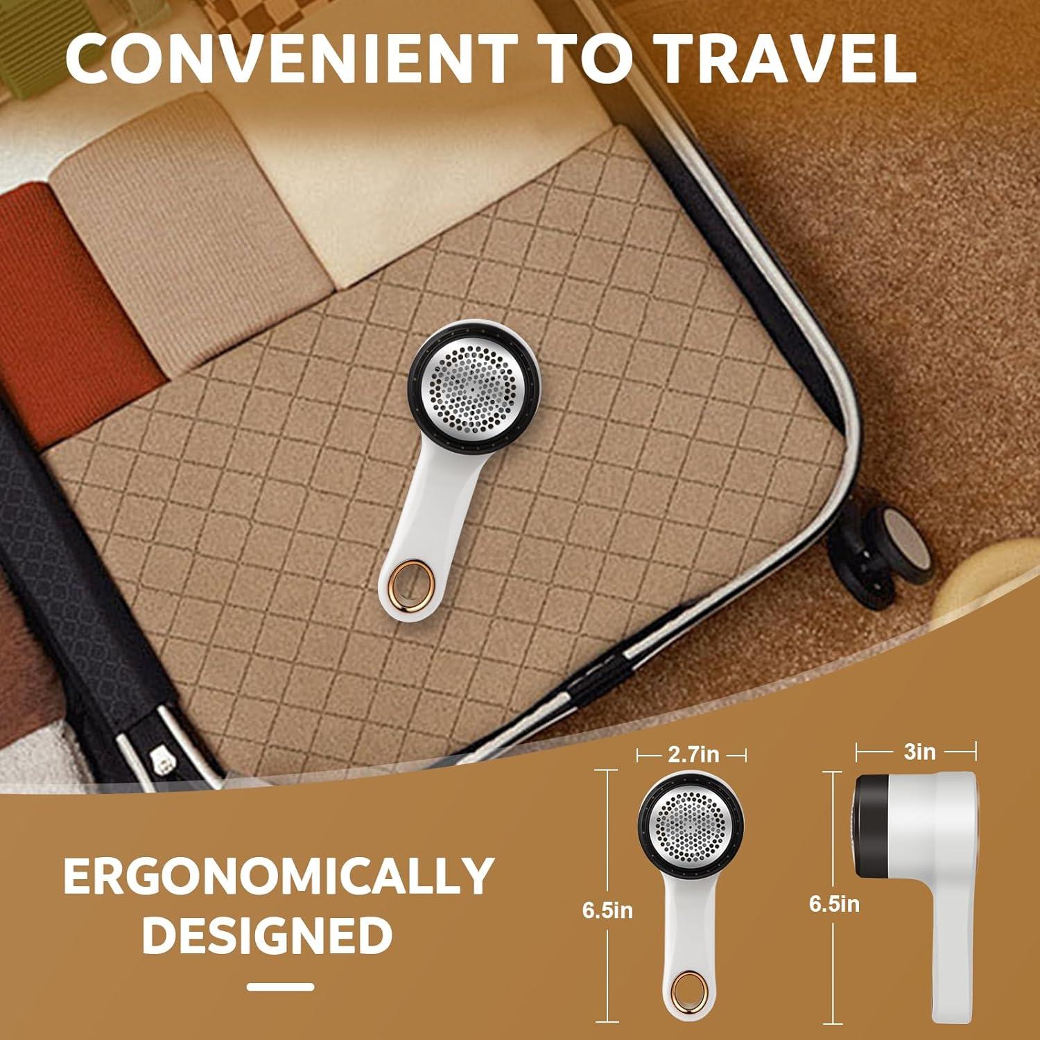 Afeitadora de tela PANYEE DN-310 recargable con 6 cuchillas