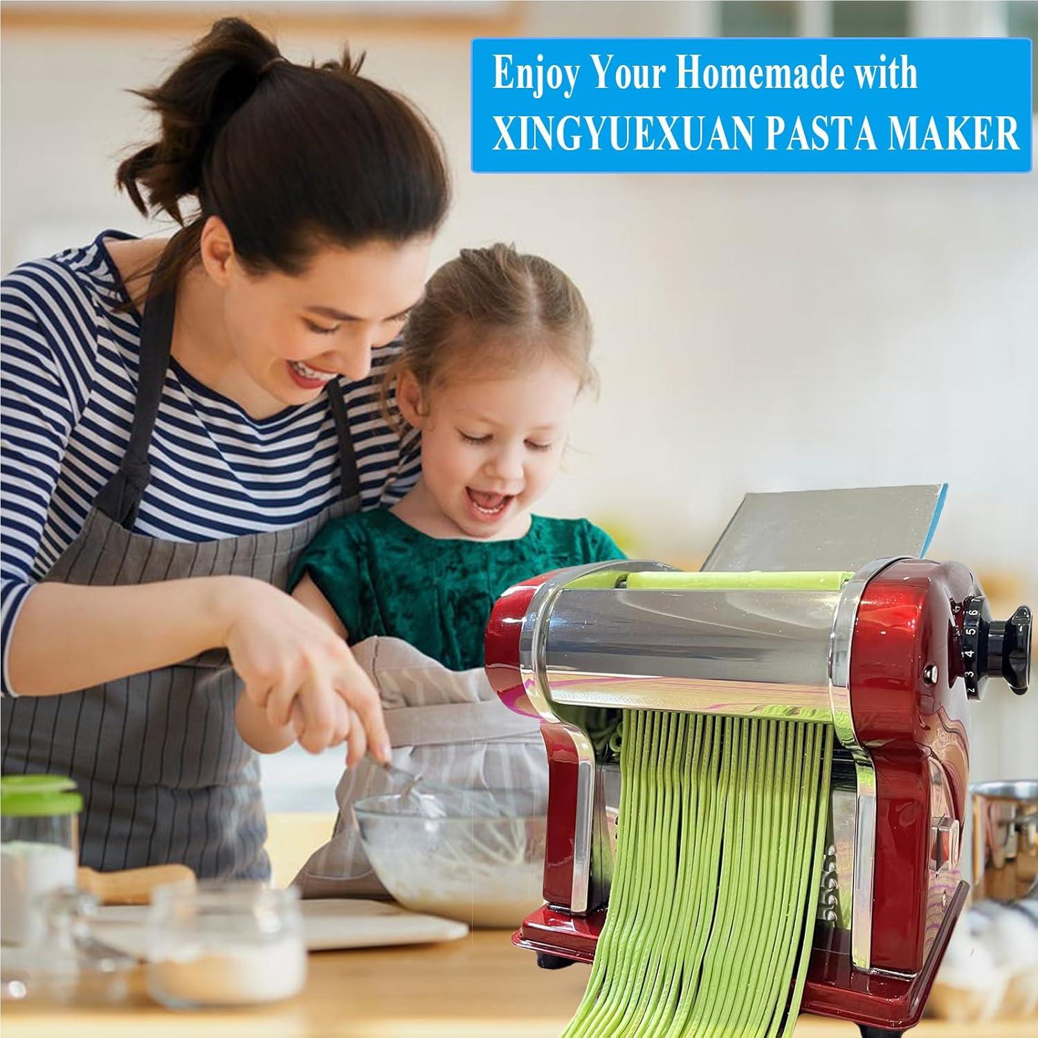 Máquina Eléctrica para Pasta XINGYUEXUAN 2.5mm Acero Inoxidable