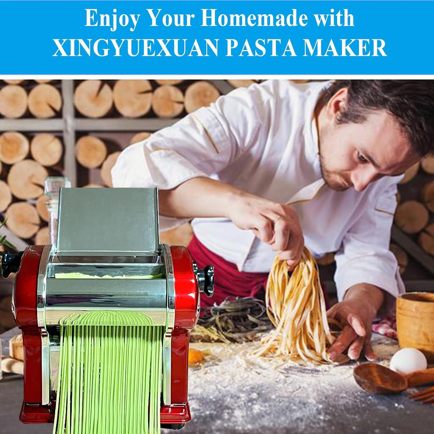 Máquina Eléctrica para Pasta XINGYUEXUAN 2.5mm Acero Inoxidable